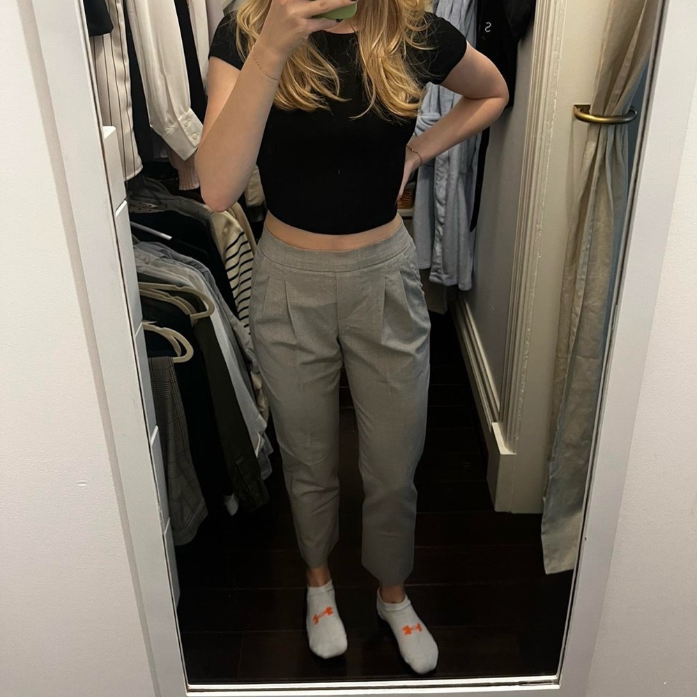Gray Women's Pants